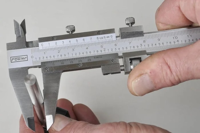 Aplicaciones del vernier